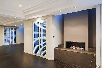 Nicely decorated living room.